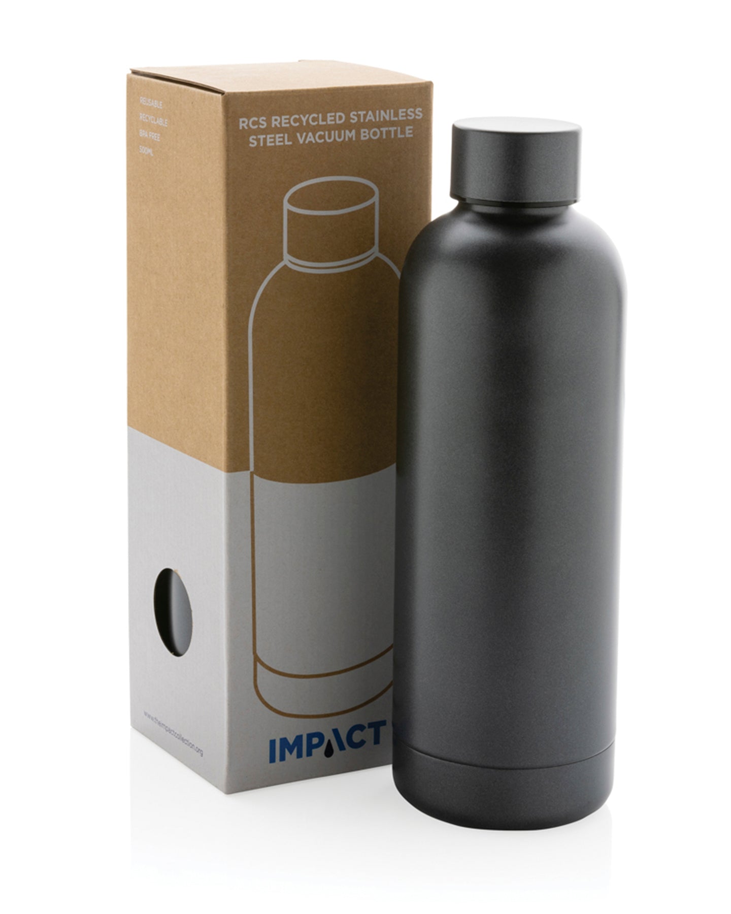 XDC Impact recyklovaná nerezová láhev 500 ml