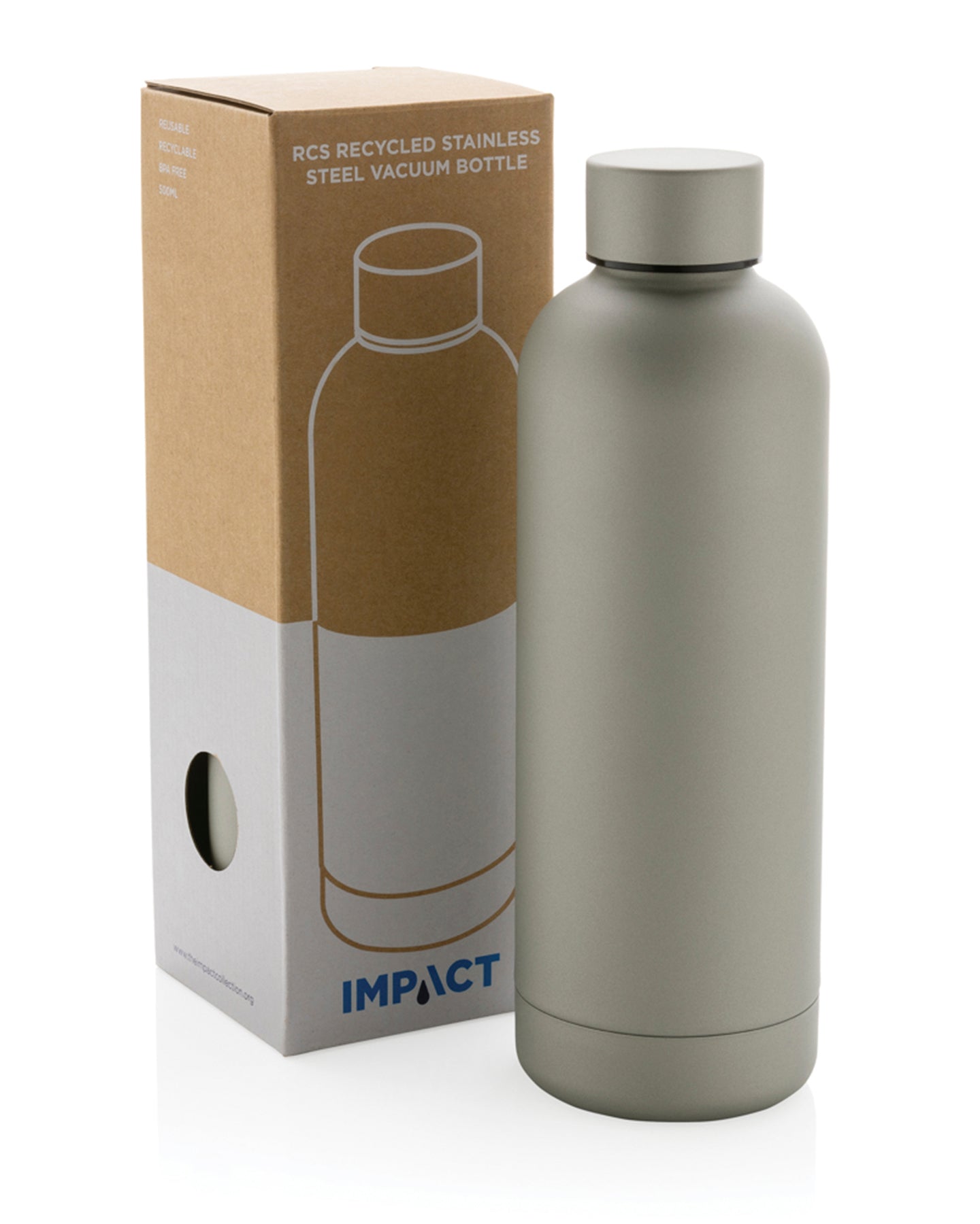 XDC Impact recyklovaná nerezová láhev 500 ml