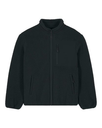 Stanley/Stella Brooker unisex sherpa zip jacket