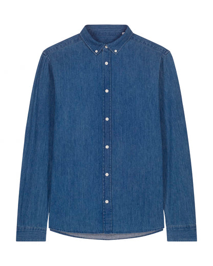 Stanley/Stella Denim Shirt organic men's long-sleeved shirt