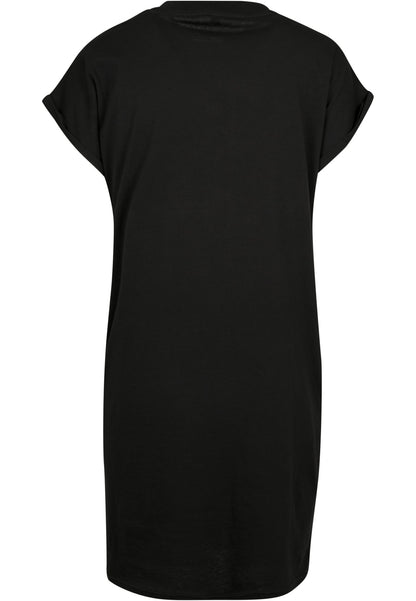 Build Your Brand women's Turtle Extended Shoulder Dress