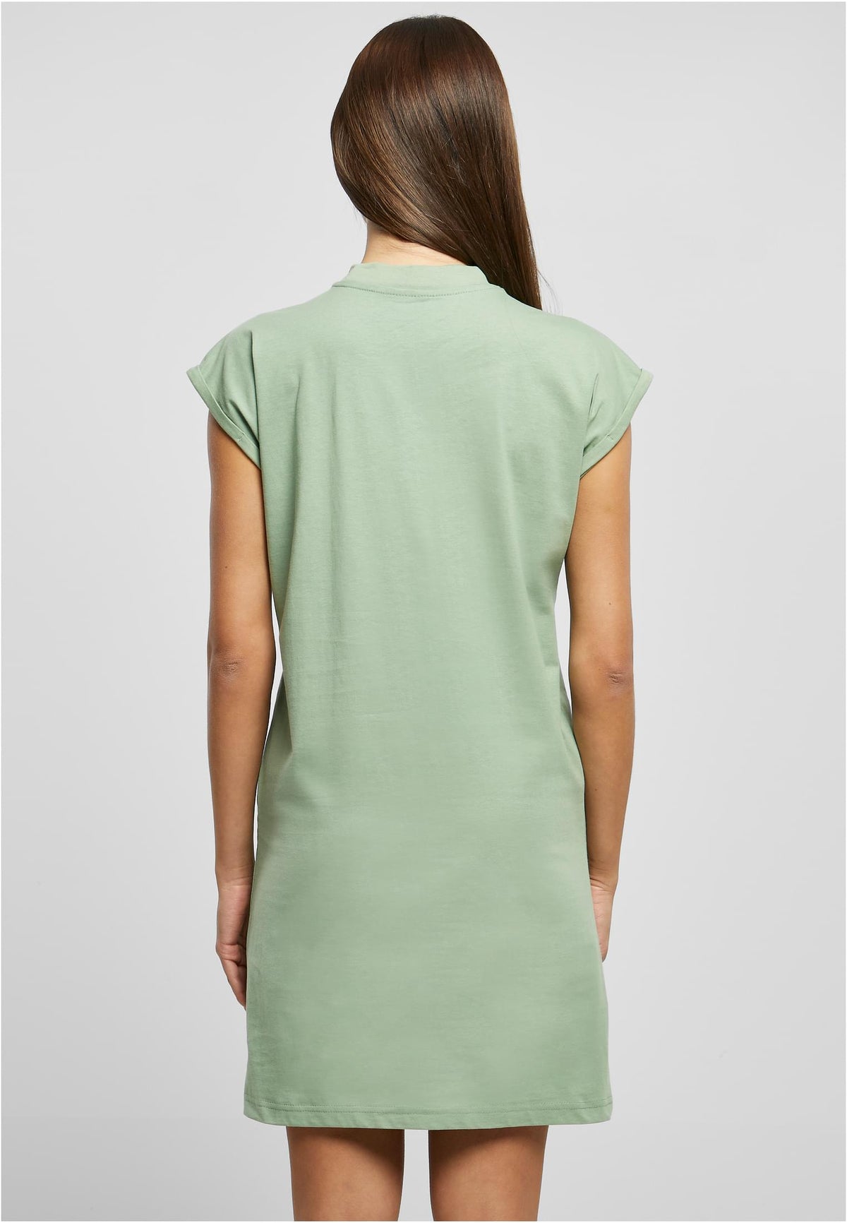 Build Your Brand women's Turtle Extended Shoulder Dress