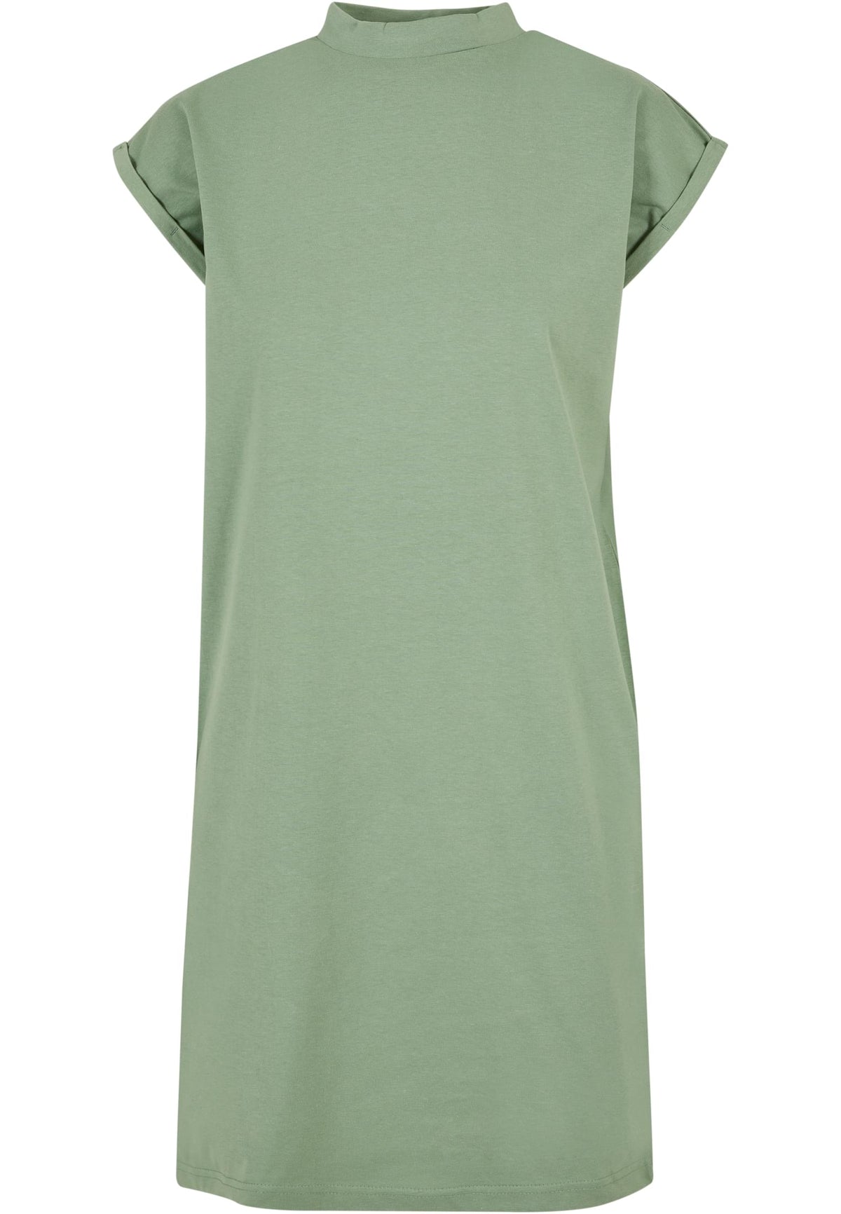 Build Your Brand women's Turtle Extended Shoulder Dress