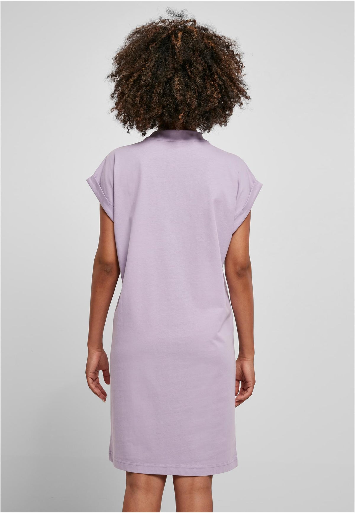 Build Your Brand women's Turtle Extended Shoulder Dress