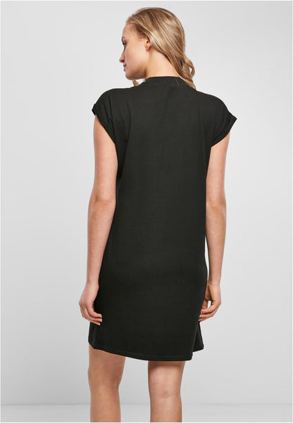 Build Your Brand women's Turtle Extended Shoulder Dress