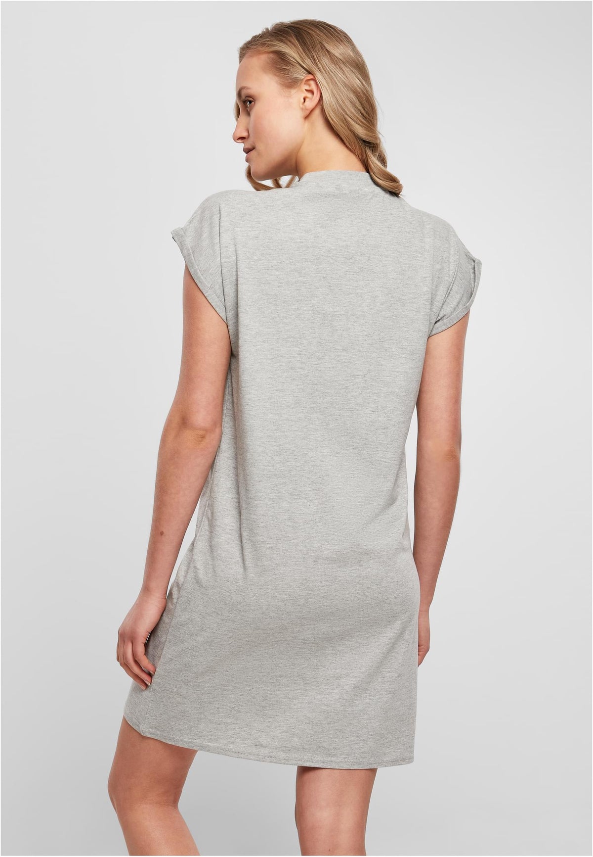 Build Your Brand women's Turtle Extended Shoulder Dress